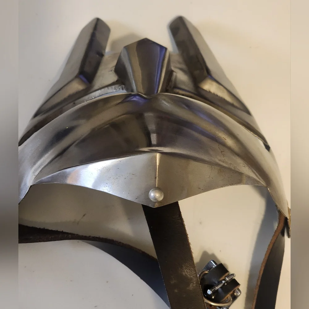 Hand Made MaMF Doom Gladiator Mask Adult Steel Cosplay Collectible Face Armor